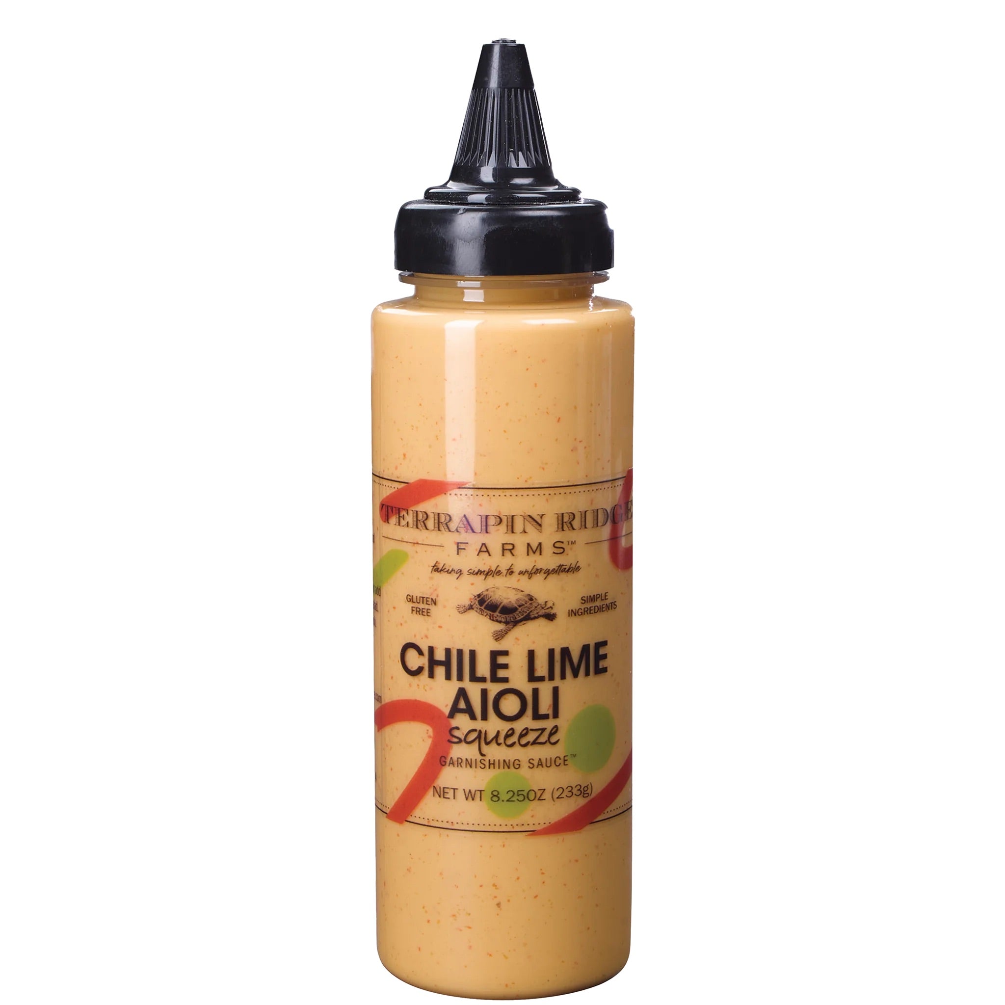 Chile Lime Aioli Garnishing Squeeze