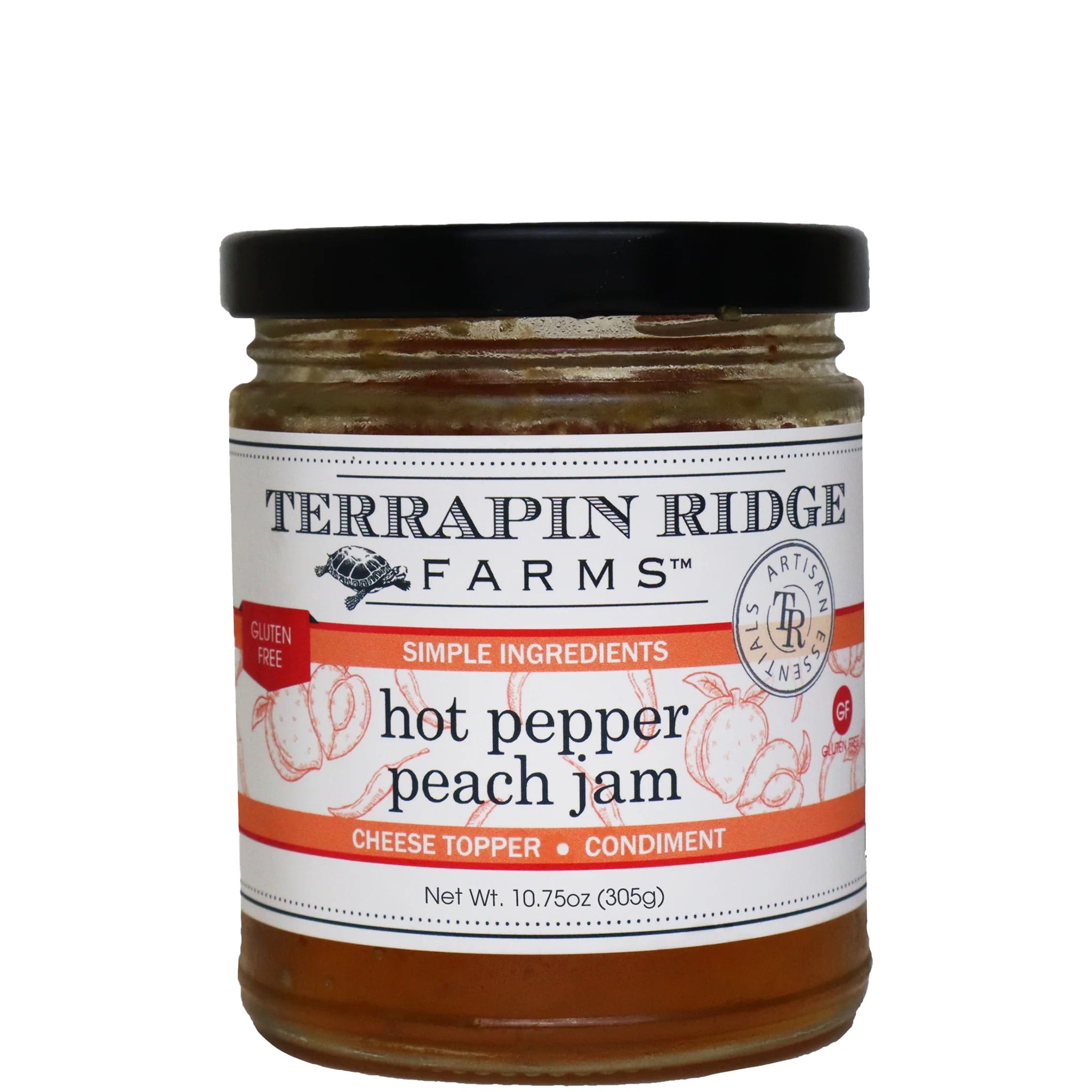 Hot Pepper Peach Jam