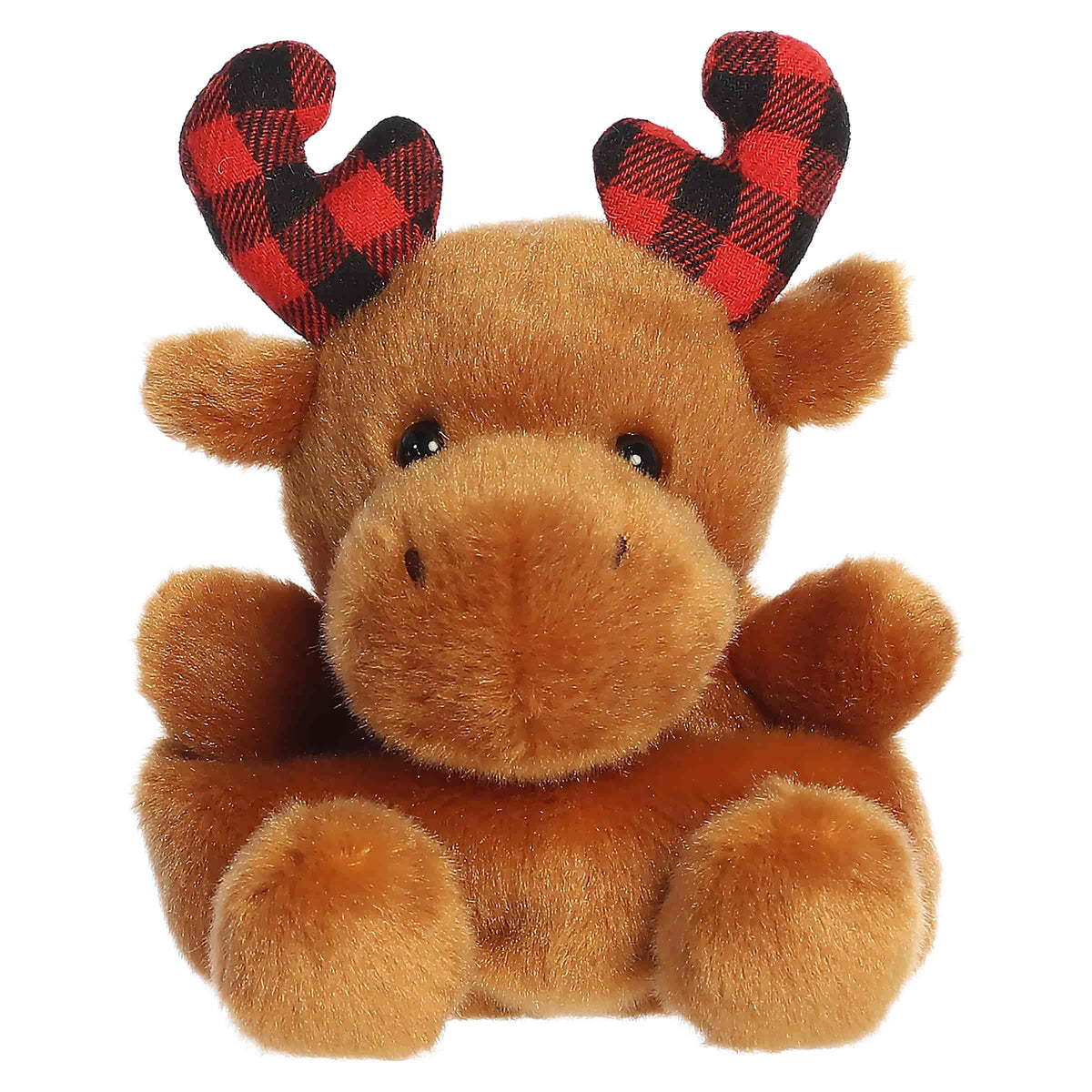 5" CLOVE PLAID MOOSE