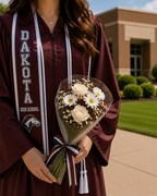 Graduation Wrapped Presentation Bouquets