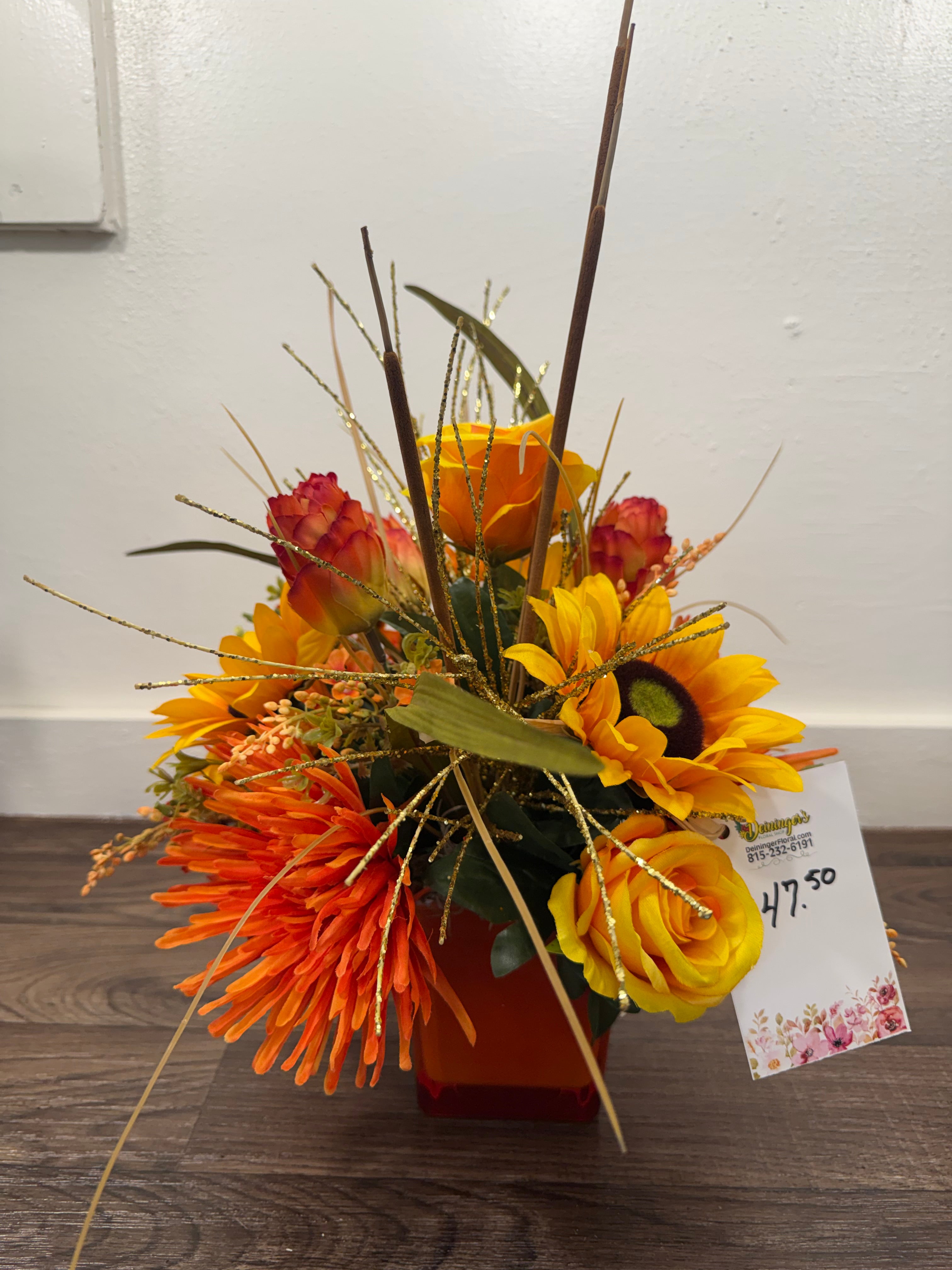Decorative Fall Arrangement