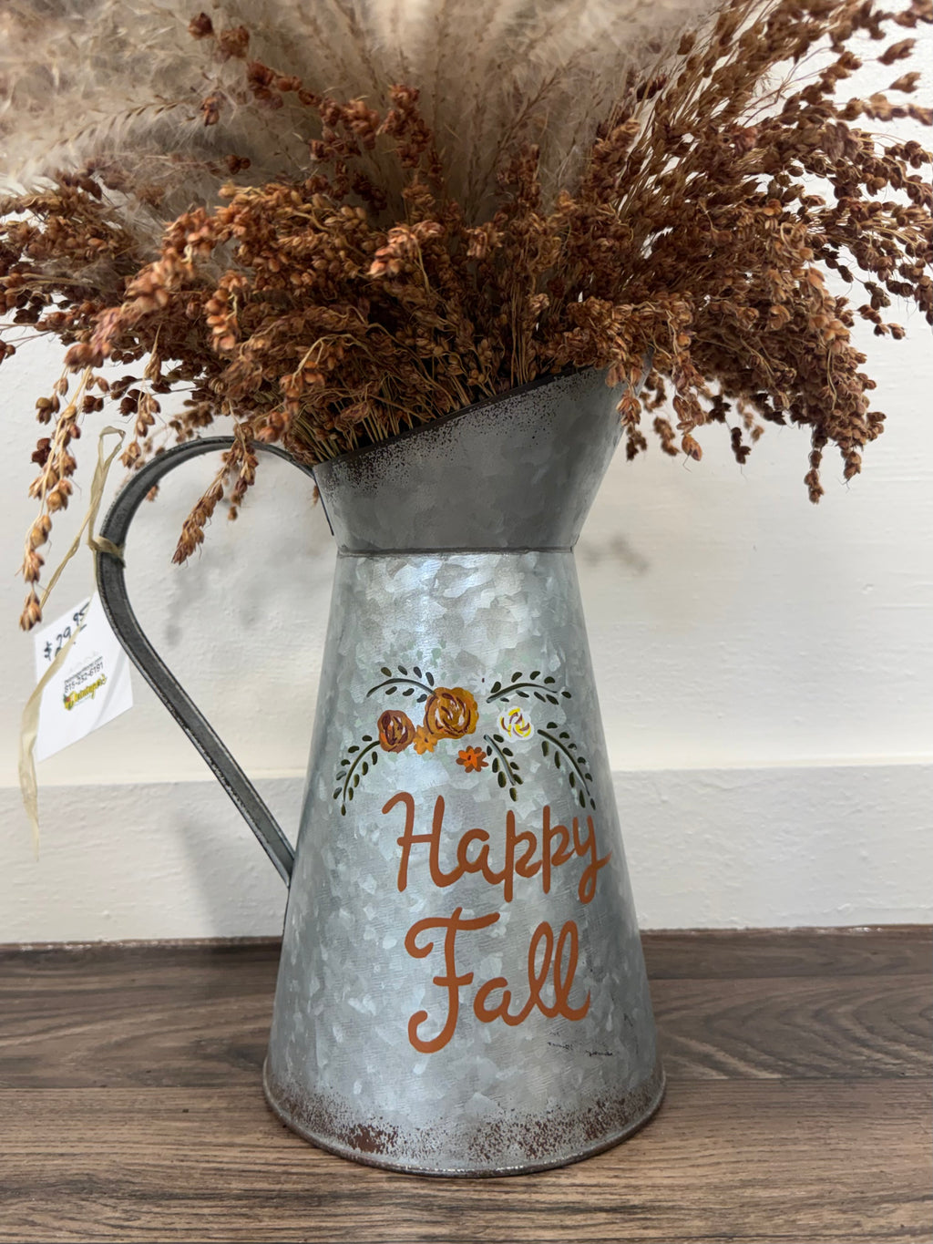 Happy Fall Pitcher