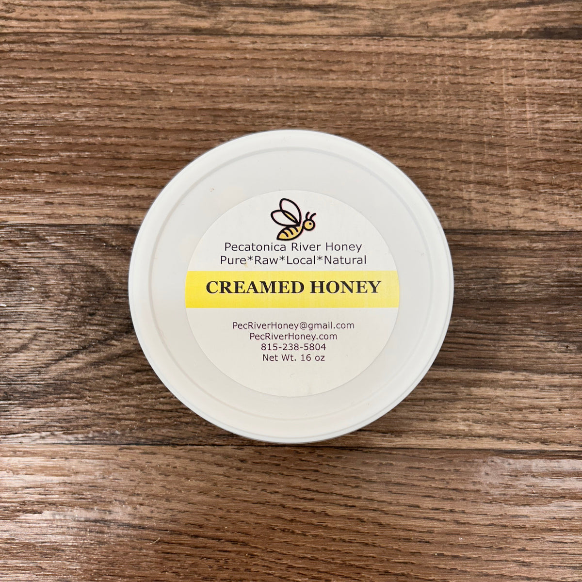 1 lb Tub Cream Honey