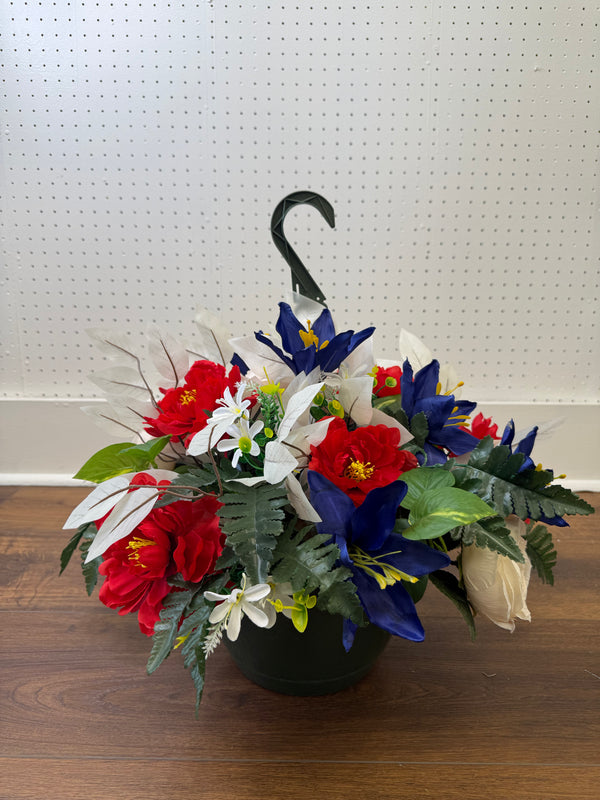 Liberty Garden Hanging Basket