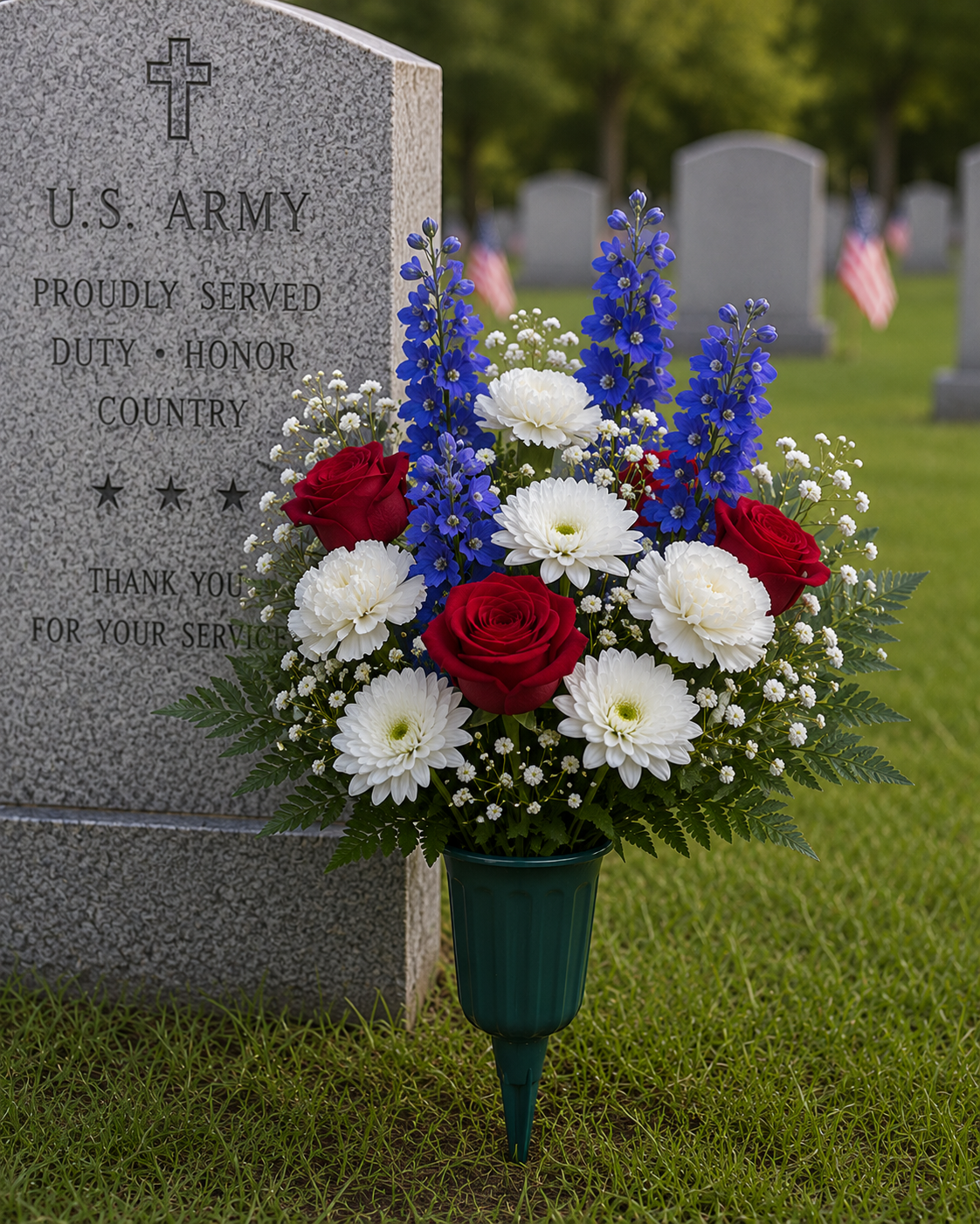 Fresh Memorial Cemetery Bouquet