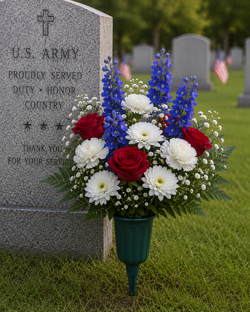 Fresh Memorial Cemetery Bouquet