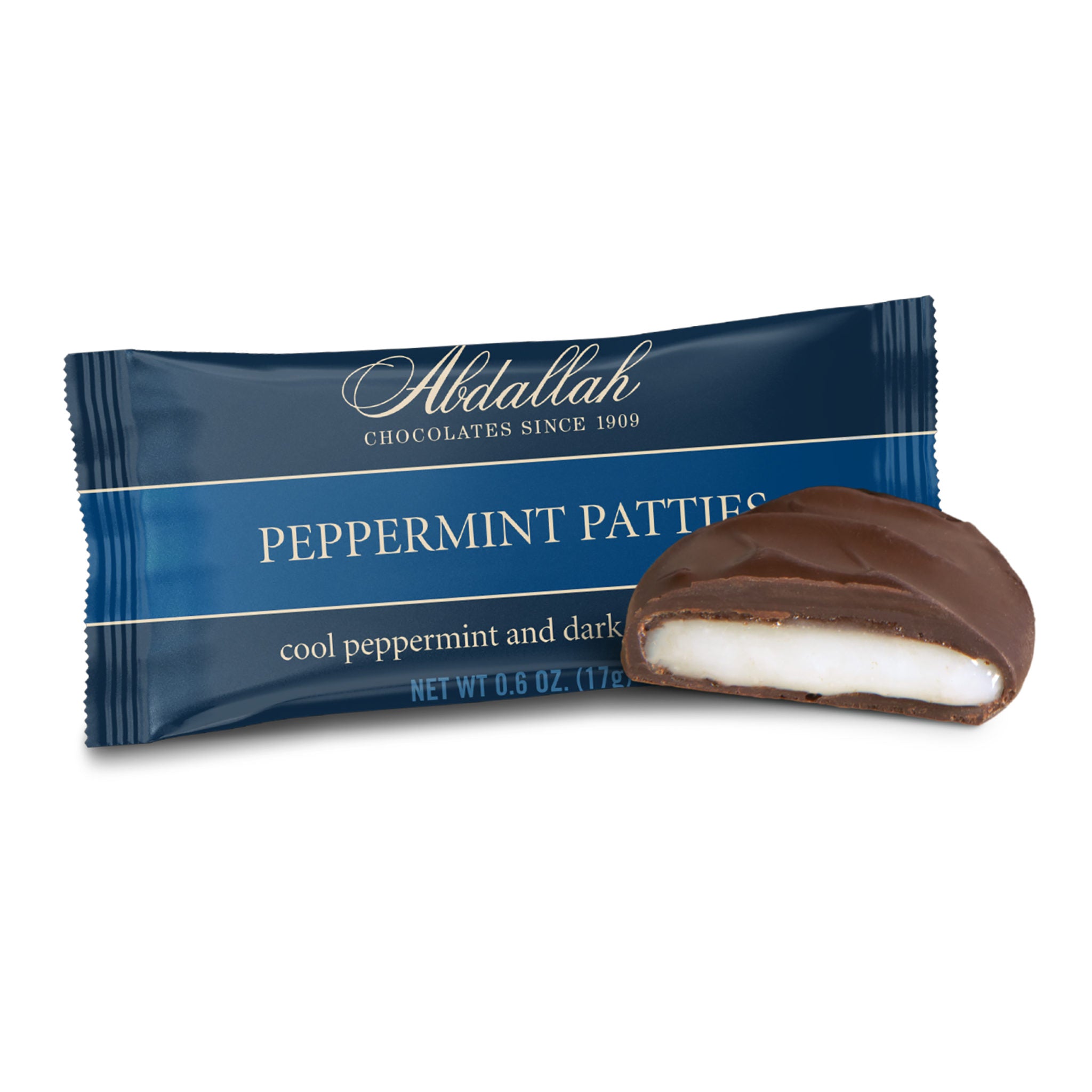 Peppermint Patties Dark Chocolate Singles