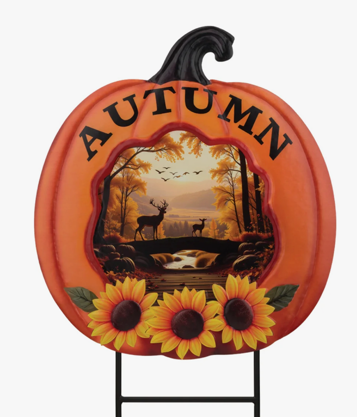 Pumpkin Stake/Wall Decor