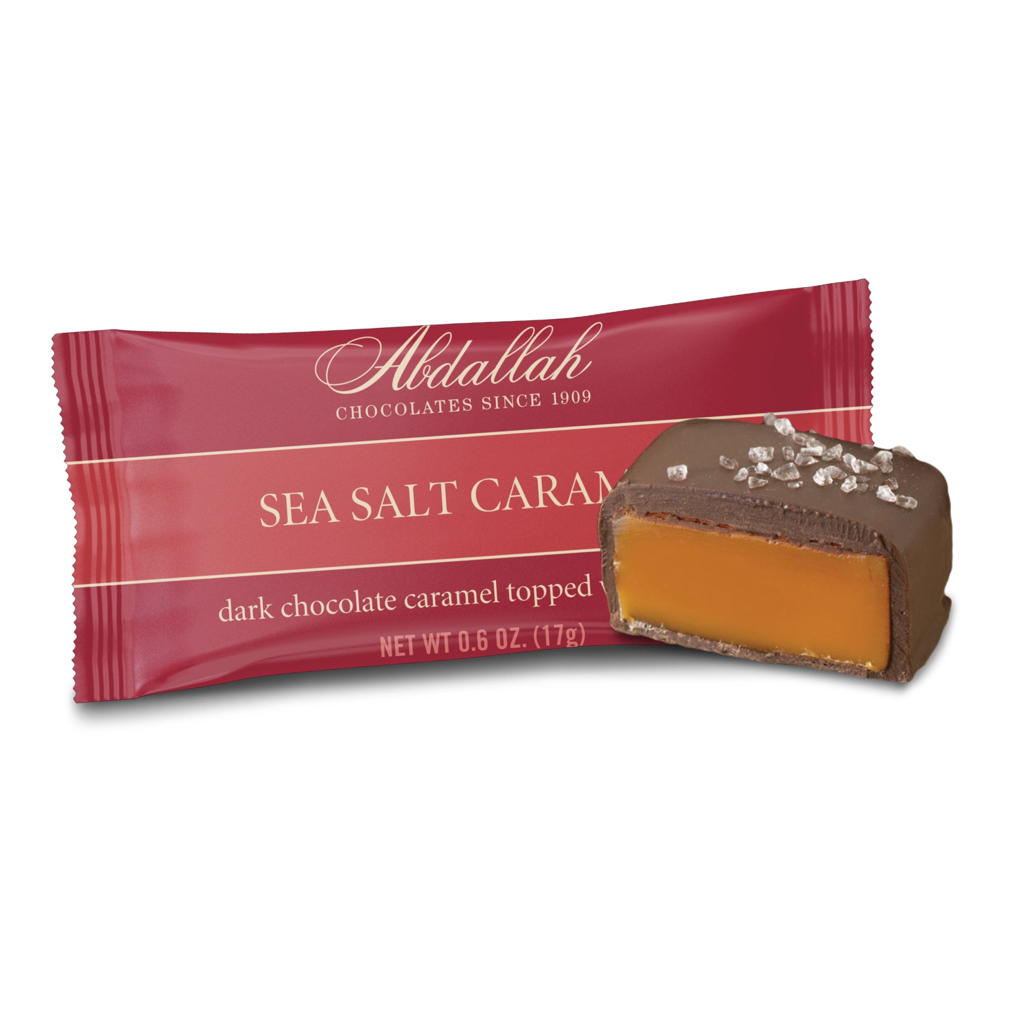Sea Salt Caramel Dark Chocolate Singles