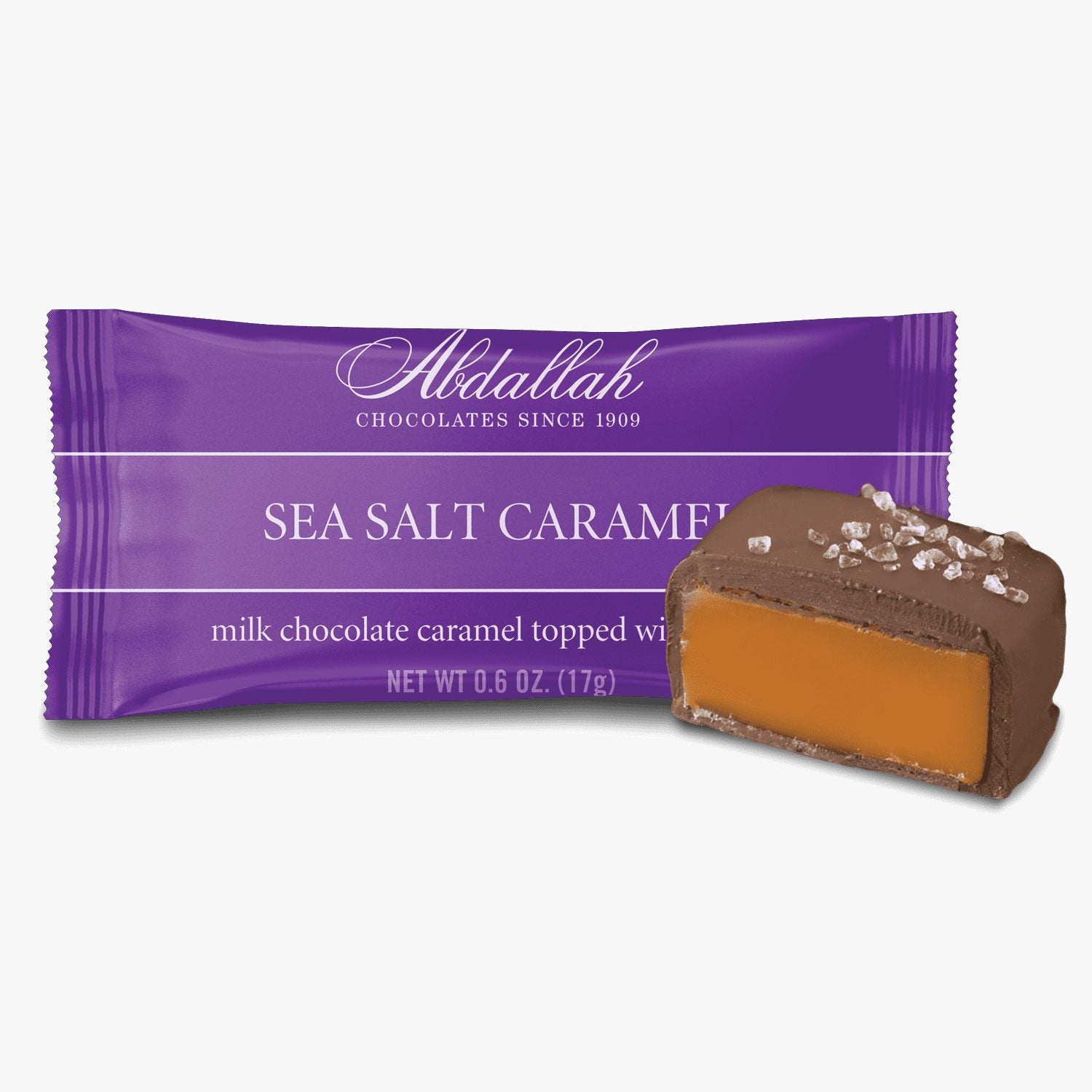 Sea Salt Caramel Milk Chocolate Singles