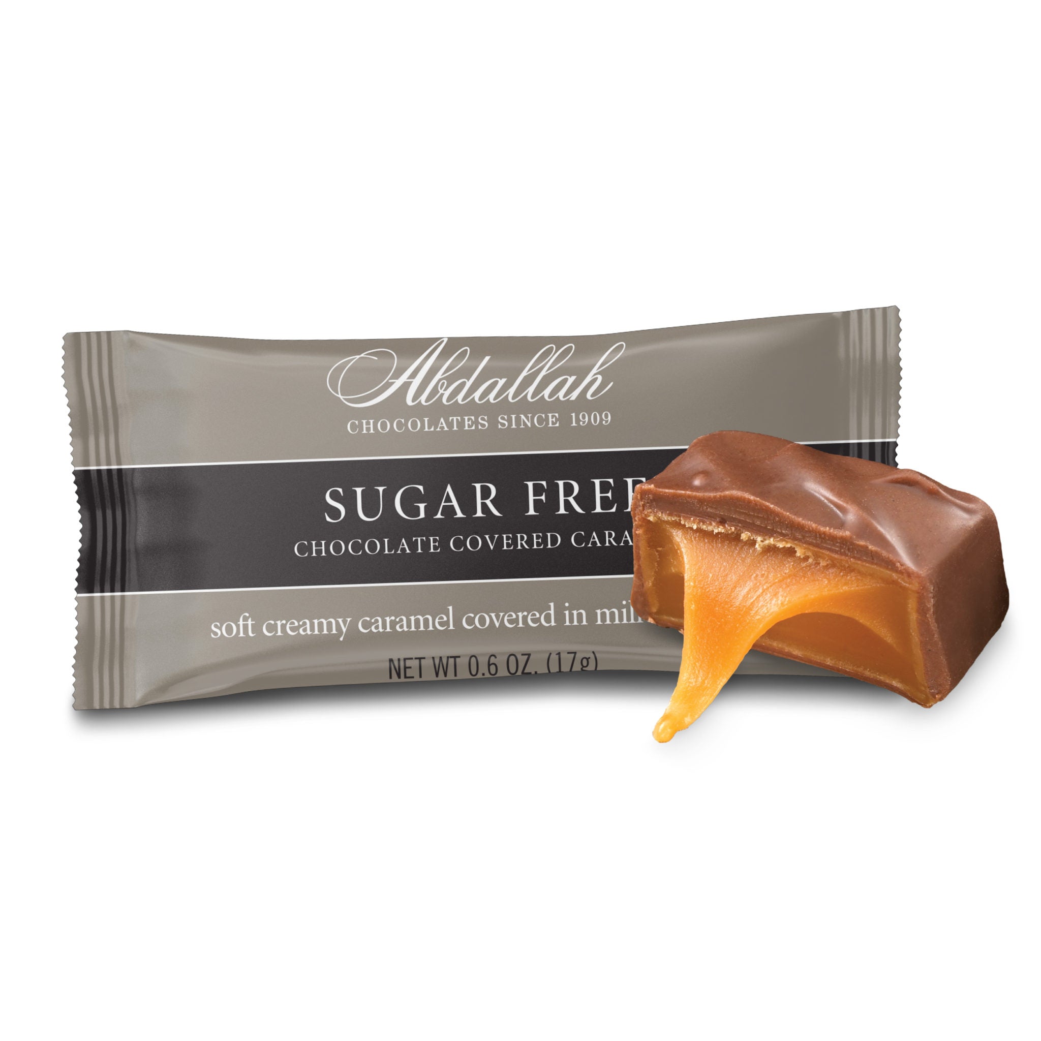 Sugar Free Milk Chocolate Covered Caramel