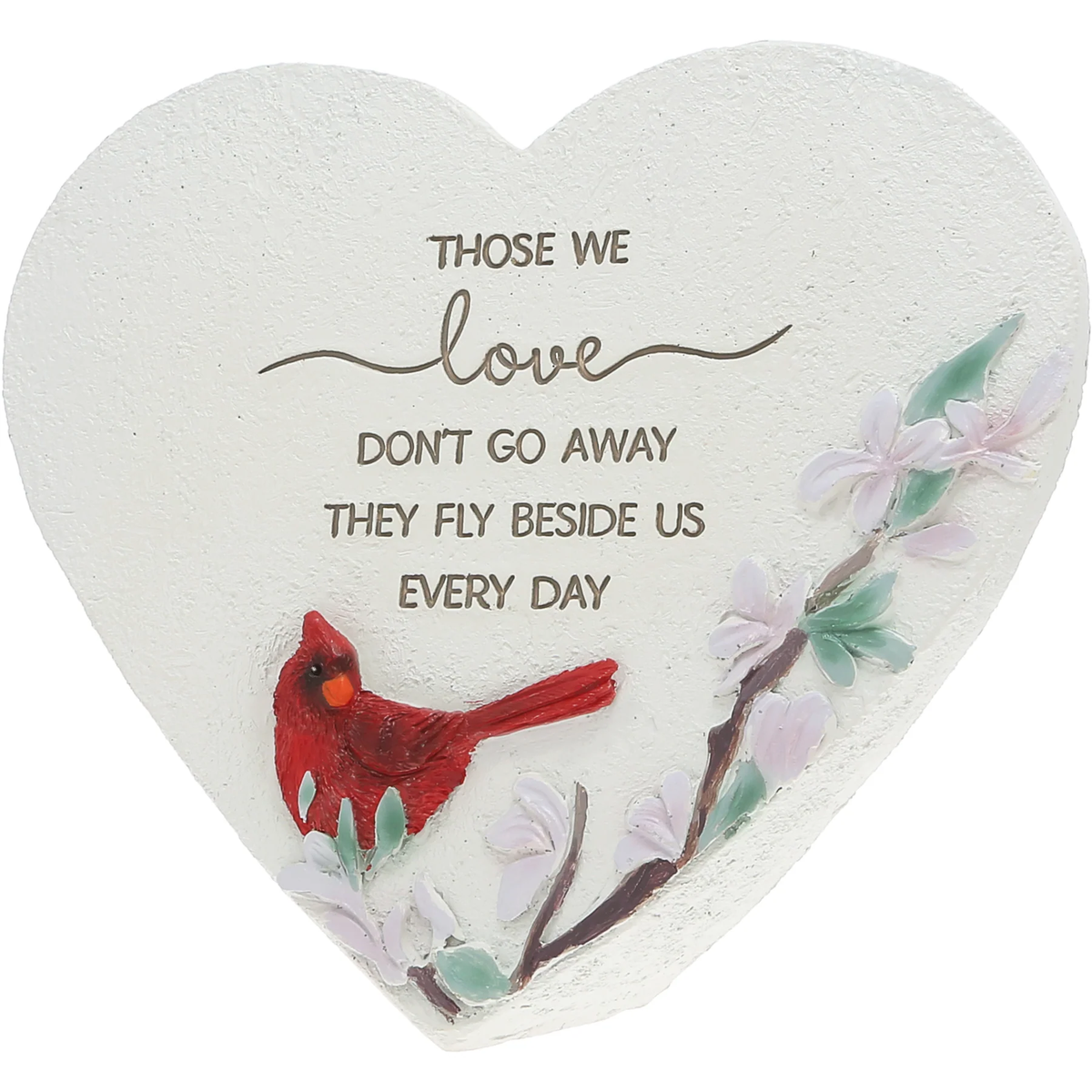 THOSE WE LOVE 5" STANDING HEART MEMORIAL STONE